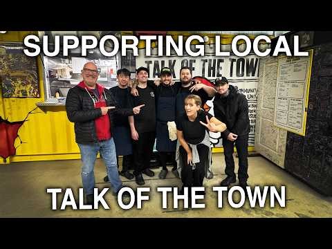 Great Food Is Back AFTER DEVASTATING FIRE • Talk of the Town & Stealth Camp in Heavy Rain