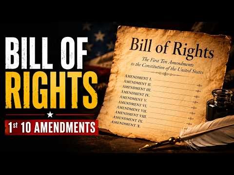 American History Part 6: The Bill of Rights Explained | America’s First 10 Amendments
