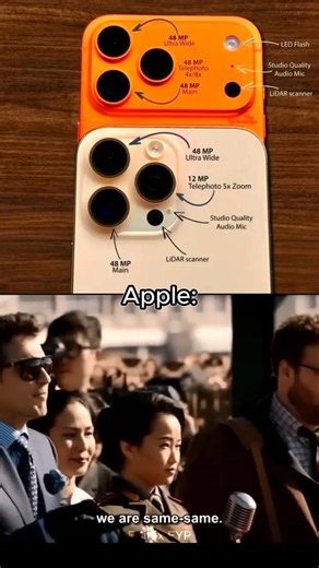 Apple be like: Same Same But Different 😂📱