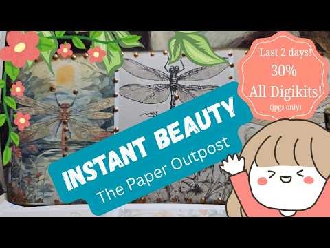 3 No-Fail Ways to Use DigiKits (Even If You’re New!) Junk Journal Printable Ideas The Paper Outpost