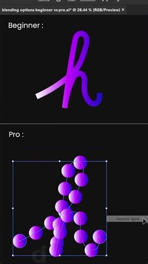 Ultimate Blend Tool Tutorial |#design #art #ai #graphics #trending #logo #fyp #shorts #tools #trend