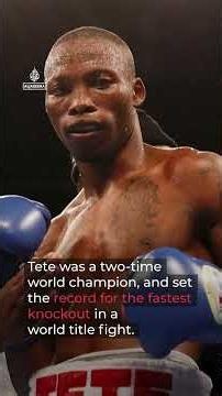 South Africa's former boxing champion Tete shot dead outside home