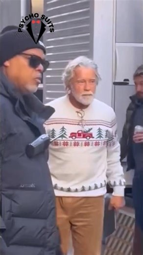 Arnold Schwarzenegger Stepping Out With Bodyguards #arnoldschwarzenegger