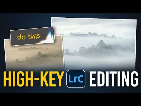 How to Edit HIGH-KEY PHOTOS in Lightroom!