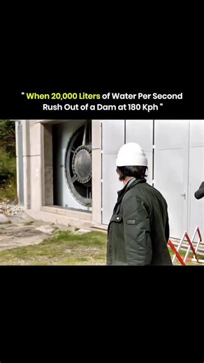 Technology on Instagram: "When 20,000 liters of water per second rush out of a dam at 180 km/h 🌊⚡ Imagine standing near a massive dam as its gates open. In just one second, 20,000 liters of water explode forward, racing at an unbelievable 180 kilometers per hour. This is not just water flowing — it’s raw power in motion. The sound alone feels like thunder, the mist fills the air, and the ground vibrates under the force. This incredible release shows how nature and engineering come together. Yea