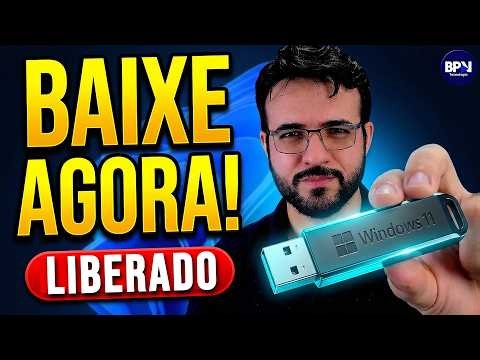 Microsoft Liberou PARA TODOS! A Versão MAIS NOVA do Windows 11 (BAIXE AGORA)