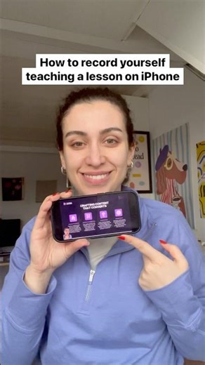 How to present slides and your face in a video