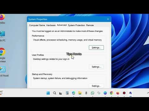 3 Fast Ways to Open Advanced System Settings in Windows 11