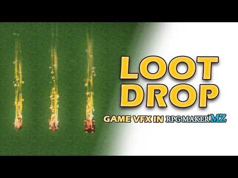 Creating Game VFX in RPG Maker MZ: Loot Drop