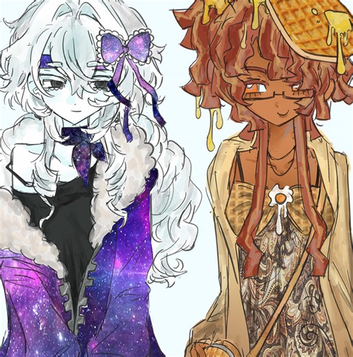 Gamer's Waffle Creations: Space, Planets & Bacon