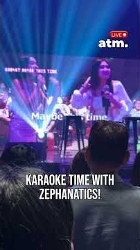 Karaoke time with Zephanatics! | ATM Live