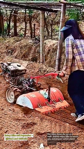 Rotary Tiller Soil Preparation — Efficient Land Cultivation