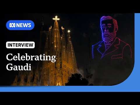 Pope blesses Sagrada Familia's newest tower, 100 years after Gaudi's death | The World | ABC News