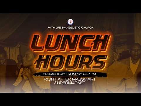 🔴 LUNCH HOUR SERVICE || 30TH APRIL 2026 || REV. PETER & PST. SALLY KYENGO