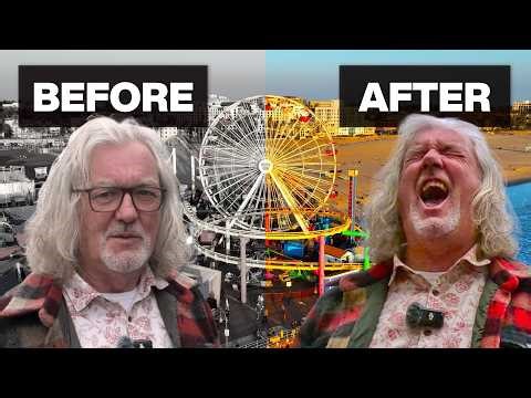 James May gets high at Santa Monica Pier