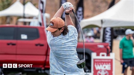 Long Drive: Faster than Rory, further than Bryson - the 'party' side of golf