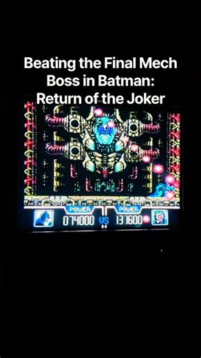 Dismantling the Final Mech Boss Joker in Sunsoft's Batman: Return of the Joker on the NES