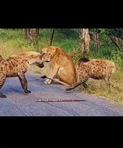 The Lion Sat Down For A Terrifying Reason 😳