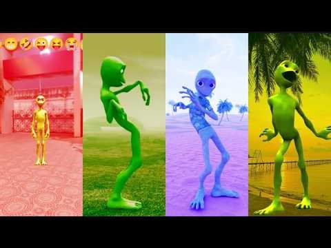Green Alien Dance 👽 | Dame Tu Cosita Challenge