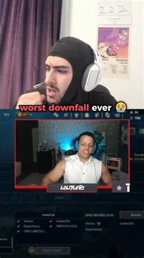 TYLER1 WITNESSED THE WORST DOWNFALL IN 1V1 ALL-STARS HISTORY 😭🥀