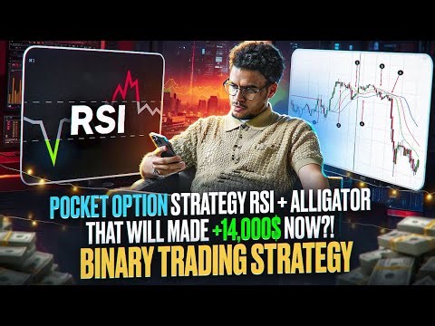 POCKET OPTION STRATEGY RSI + ALLIGATOR THAT WILL MADE +14,000$ NOW?! | BINARY TRADING STRATEGY