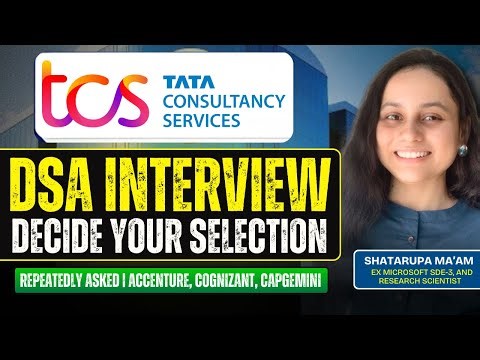DSA Repeated Interview Questions | One Shot Revision for Placements | TCS, Accenture, Cognizant