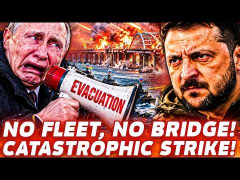 🔥CHAOS HAS ERUPTED IN CRIMEA! ENTIRE FLEET MOVED TOWARD BRIDGE! NEITHER FLEET NOR BRIDGE IS LEFT!