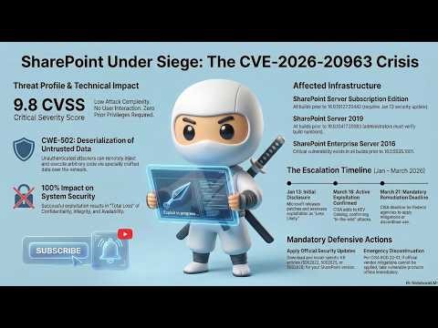 Patch NOW: Unauthenticated Remote Code Execution in Microsoft SharePoint #cybersecurity
