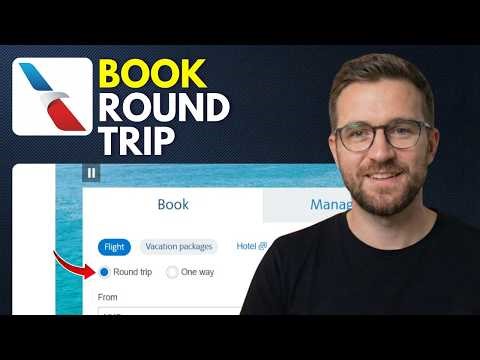 How can I book a round trip for American Airlines flight (Step By Step 2026)