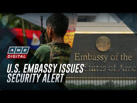 US Embassy warns Americans over NPA risks in PH | ANC