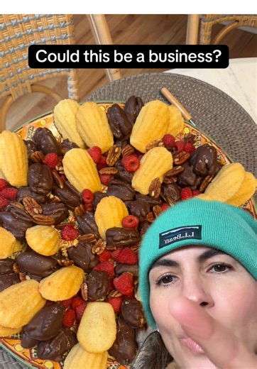 Handcrafted Chocolate Covered Medjool Dates Dessert Board