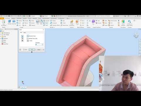 Complex 3D CAD Modeling in Autodesk Inventor Advanced Tutorial part 01