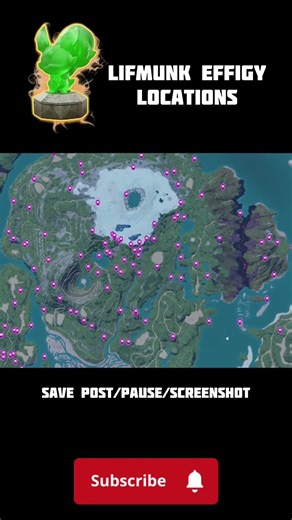 Palworld - Lifmunk Effigy Locations