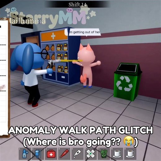 ANOMALY WALK PATH GLITCH IN ANIMAL HOSPITAL #roblox #update #animalhospital