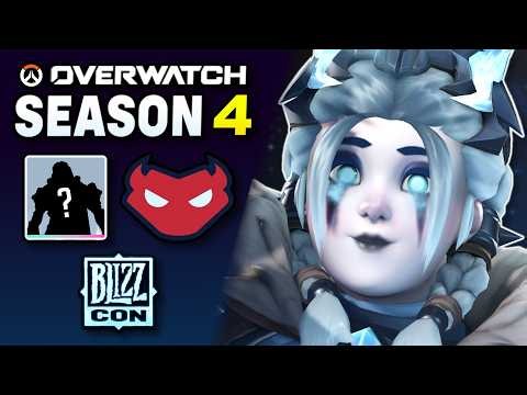 Overwatch Season 4 - New Heroes, Mythic Skins, BlizzCon, & More!