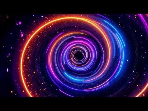 NEON GALAXY Background Loop 🩷 No Copyright Background | Video 4K Video (Ultra HD)