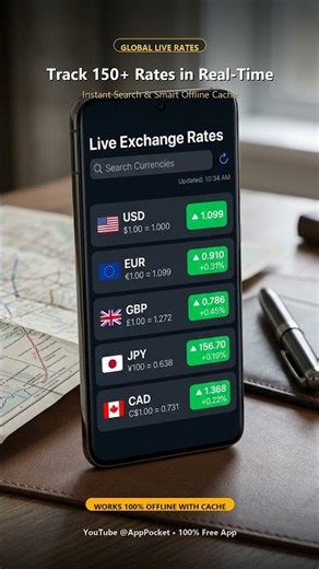 Fast Currency: Real-Time Exchange Rates & Multi-Currency Converter #currency #exchangerate