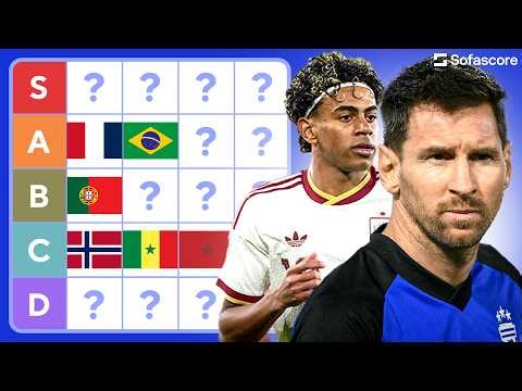 Ranking 2026 World Cup FAVORITES