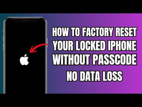 How to Factory Reset Your Locked iPhone IF Forgot 4/6 Digit Passcode on Any iPhone | Unlock iPhone