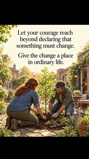 Where Courage Takes Root ~ message in description