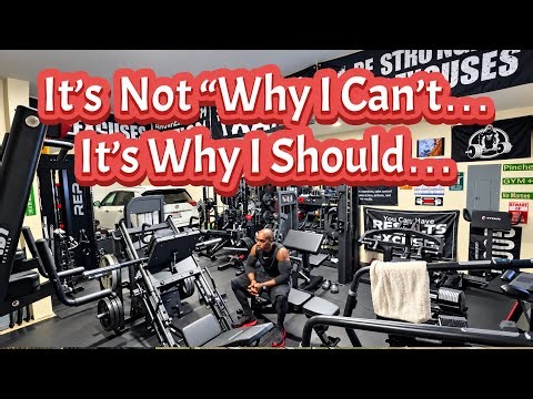 It’s Not “Why I Can’t…” It’s Why I Should.