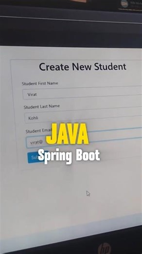My First Spring Boot Project! 💻🔥