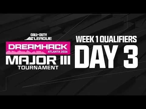Call of Duty League Major III Qualifiers | Week 1 Day 3