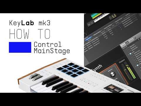 KeyLab mk3 | How to Control MainStage