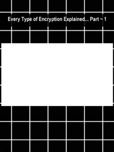 Part 1 ~ Every Type of Encryption Explained Encryption protects your passwords, messages, files and bank details, but it’s not just one thing. In this video, we go through every major type of encryption, how each one works, and why they’re not all the same. In this video you’ll learn: • Symmetric encryption (AES) • Asymmetric encryption (RSA and public/private keys) • Hybrid encryption and the HTTPS handshake • End-to-end encryption in messaging apps • Hashing, and why it’s not a weaker version 
