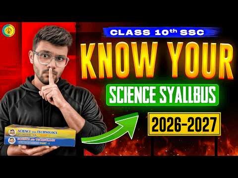 Class 10 SSC Science Syllabus 2026-27 Maharashtra Board | Full Breakdown
