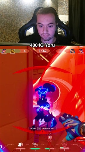 400 IQ Yoru vs Radiant Deadlock 😅