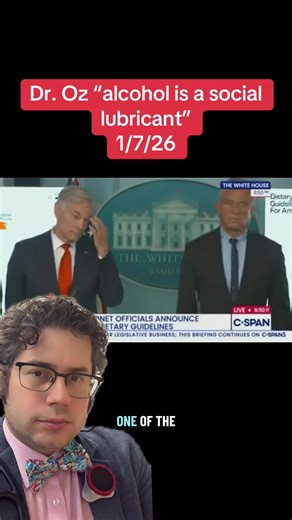 Dr. Oz claims that alcohol is a social lubricant. #alcohol #tiktokdoc #learnontiktok