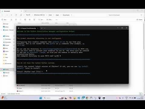 Install Python On Windows V1