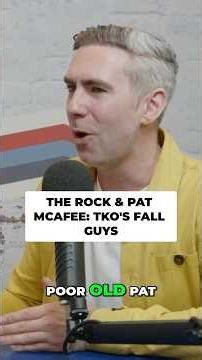 The Rock & Pat McAfee: TKO’s Fall Guys #WWE #Wrestling #TKO #TheRock #PatMcAfee